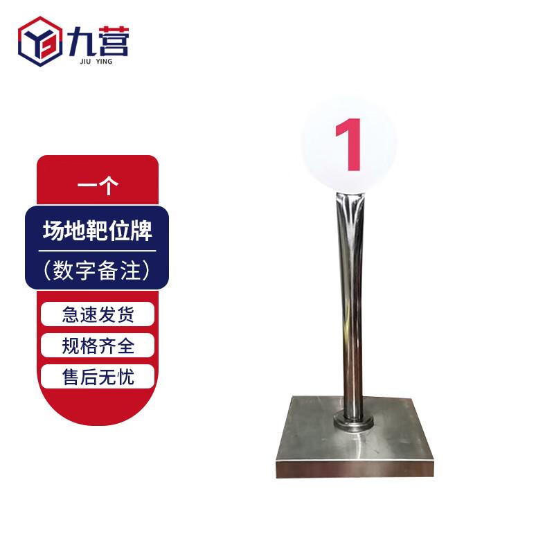 Shooting Range Target Position Number Plates