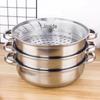Stainless Steel Multi-purpose Steamer & Hotpot