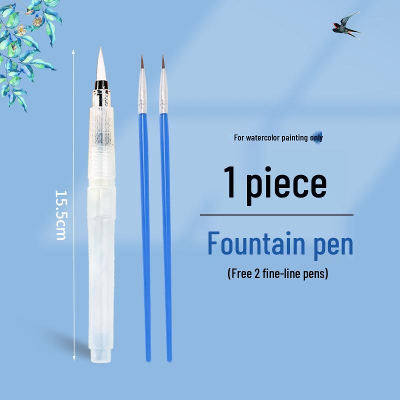 Large Capacity Watercolor Water Storage Brush Pen for Beginners