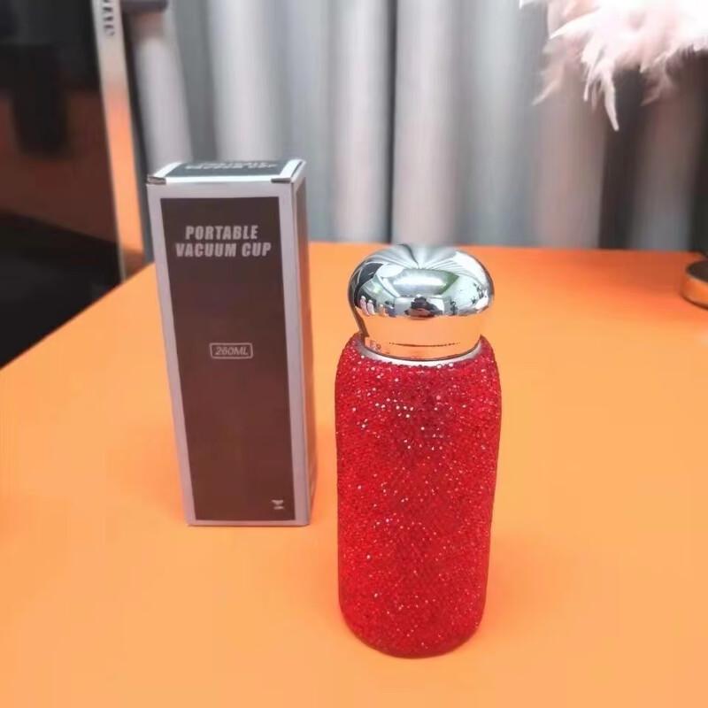 Diamond-Studded Starry Sky Insulated Stainless Steel Mug