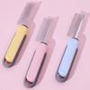 Dog Comb Double-sided Dogs Brush Self-cleaning Cat Brush Pet Hair Remover Stainless Steel Combs for Dog Grooming Massage Brushes
