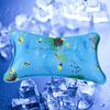 Children Adult Ice Pillow Cooling Cushion Water Pillow for Home Travel (48*30cm Snowflake)