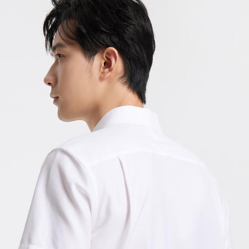 KingDeer Men's Easy-Care Non-Iron Short Sleeve Shirt