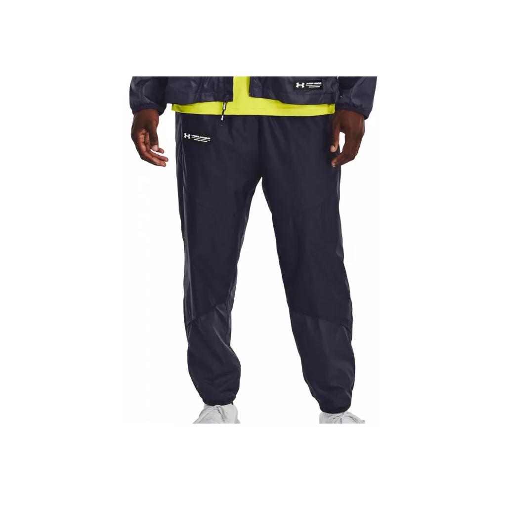 Under Armour Rush Series Pánské kalhoty jogger tkané plátnovou vazbou Šedé 1373795-558