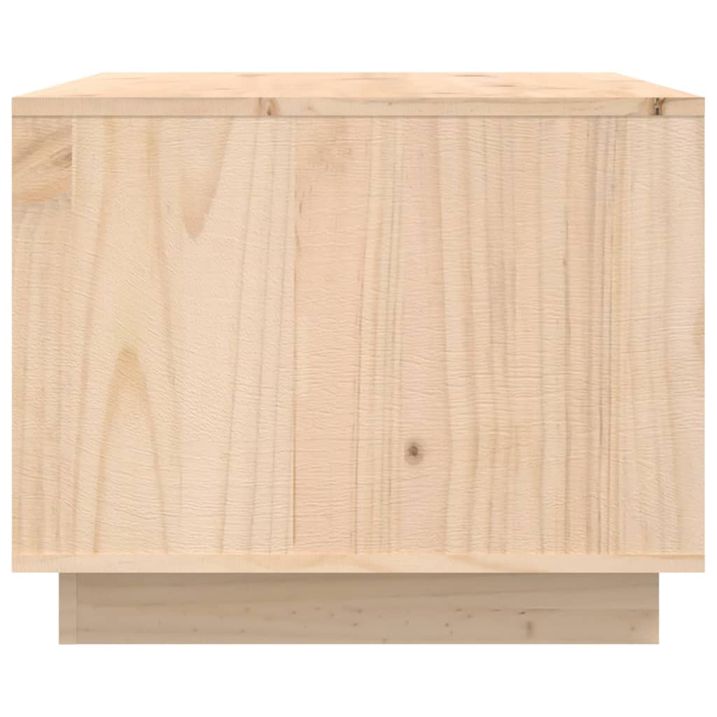  Stolik kawowy, 80x50x40 cm, lite drewno sosnowe