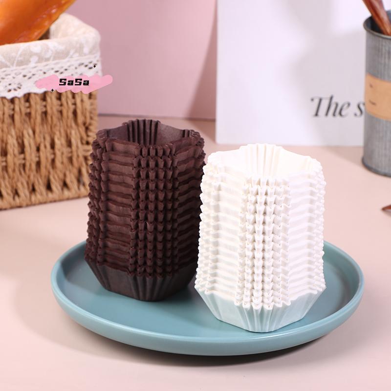1000Pcs Square Cupcake Liners Microwave & Oven Safe Paper Muffin Baking Cups for Wedding Birthday Party Supplies