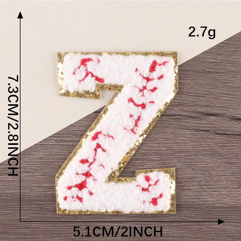 Gold Edge Chenille Smiley Face Embroidered Patch Badge