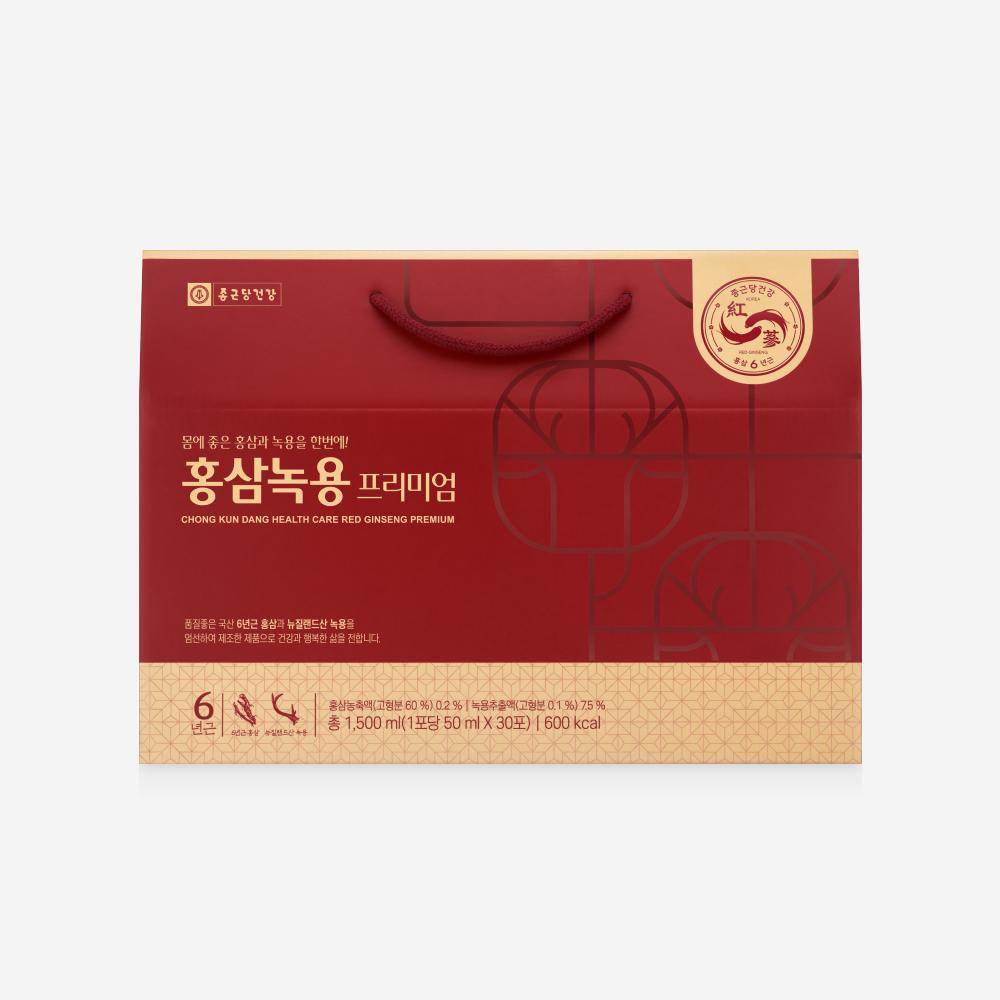 Red Ginseng and Deer Antler Premium 1 Box (30-day supply)