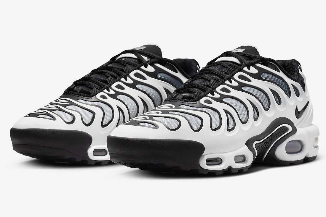 FV4081-102 Nike Air Max Plus Drift Саммит Уайт Металлик Сильвер Блэк (Женский) 12W