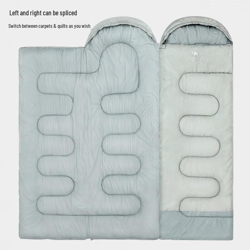 Camel Warm Outdoor Camping Sleeping Bag