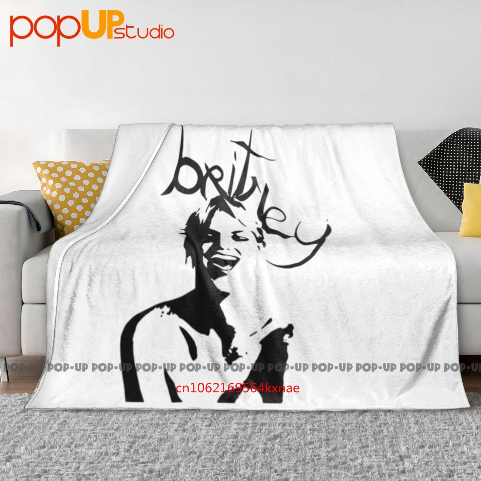 Britney 01 Ultra-Soft Blanket Quilt Winter Sofa Cover Bed Covers 30x40in