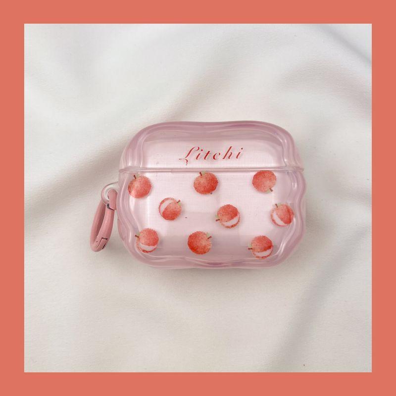 

Чехол для Airpod3 для Apple Pro Чехол для наушников Второе поколение Беспроводной Bluetooth Третье поколение Aipods2 Поколение Airpodpro Четвертое поколение 5 коробок AirPods 4 [Pink Full Screen Litchi] Send Hook