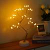 CLEAN HOUSE Tree Light, LED Branch Tree, 45cm, Tabletop, USB and Battery Operated (Gold, 45cm)