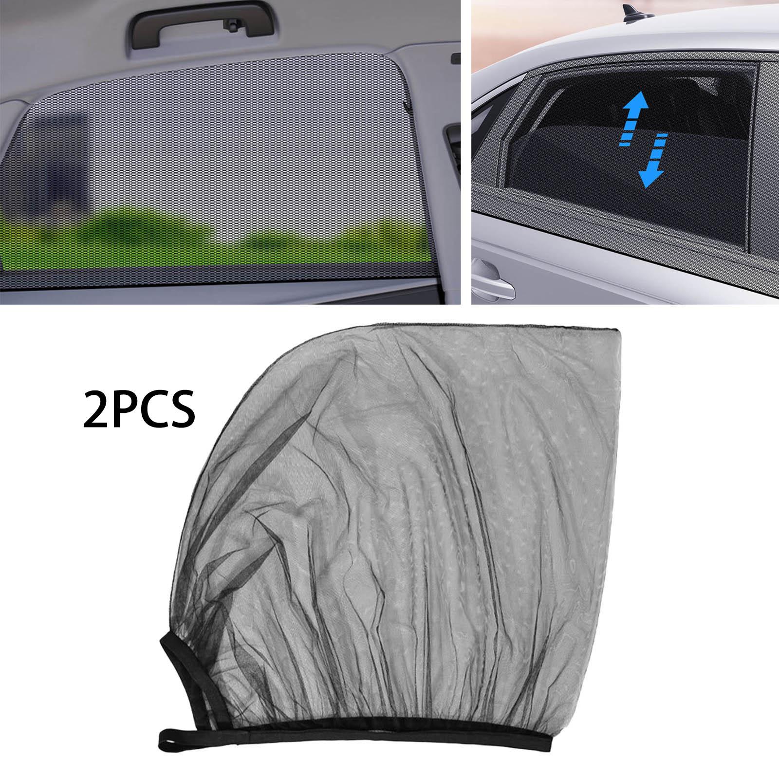 2x Sun Shade Privacy Curtain Proof Heat Insulation Sun Blocker Car Window