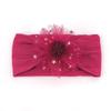 New Mesh Star Flower Headband, Baby Nylon Headscarf Headgear Babyhead