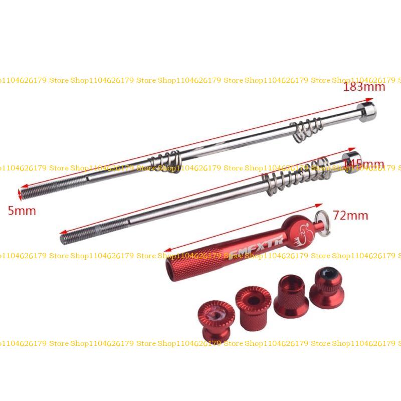 A1A2 Quick Release Skewers Set Anti-theft Aluminum Alloy Bike Wheel  for Mtb Mountain Bike Road Bike