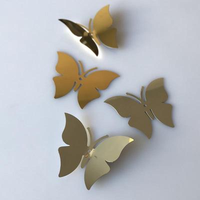 3D Stainless Steel Butterfly Pendant: Versatile Window Hanging Ornament for Aesthetic Decor