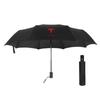 Car Logo Business Umbrella Windproof Automatic Threefolding Umbrella Valve Cap for Tesla Model 3 Y S X Roadster Car Accessories