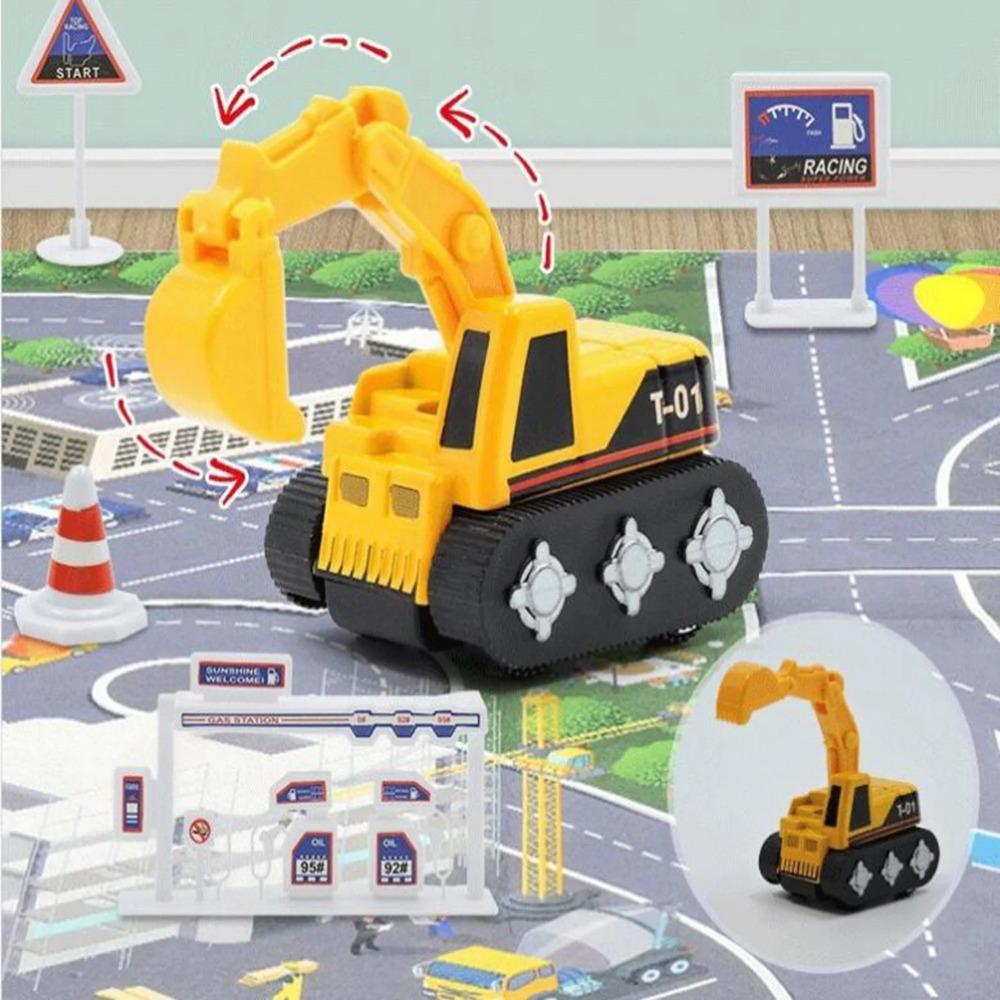 24PCS Pull Back Cars Toys Set Christmas Countdown Advent Calendar Kids Toy Cars Collection for Toddlers Christmas Party Favor