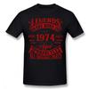50th Birthday Vintage Legends Born in 1974 50 Years Old T Shirt Streetwear Short Sleeve Gifts Summer Style T-shirt Mens Clothing