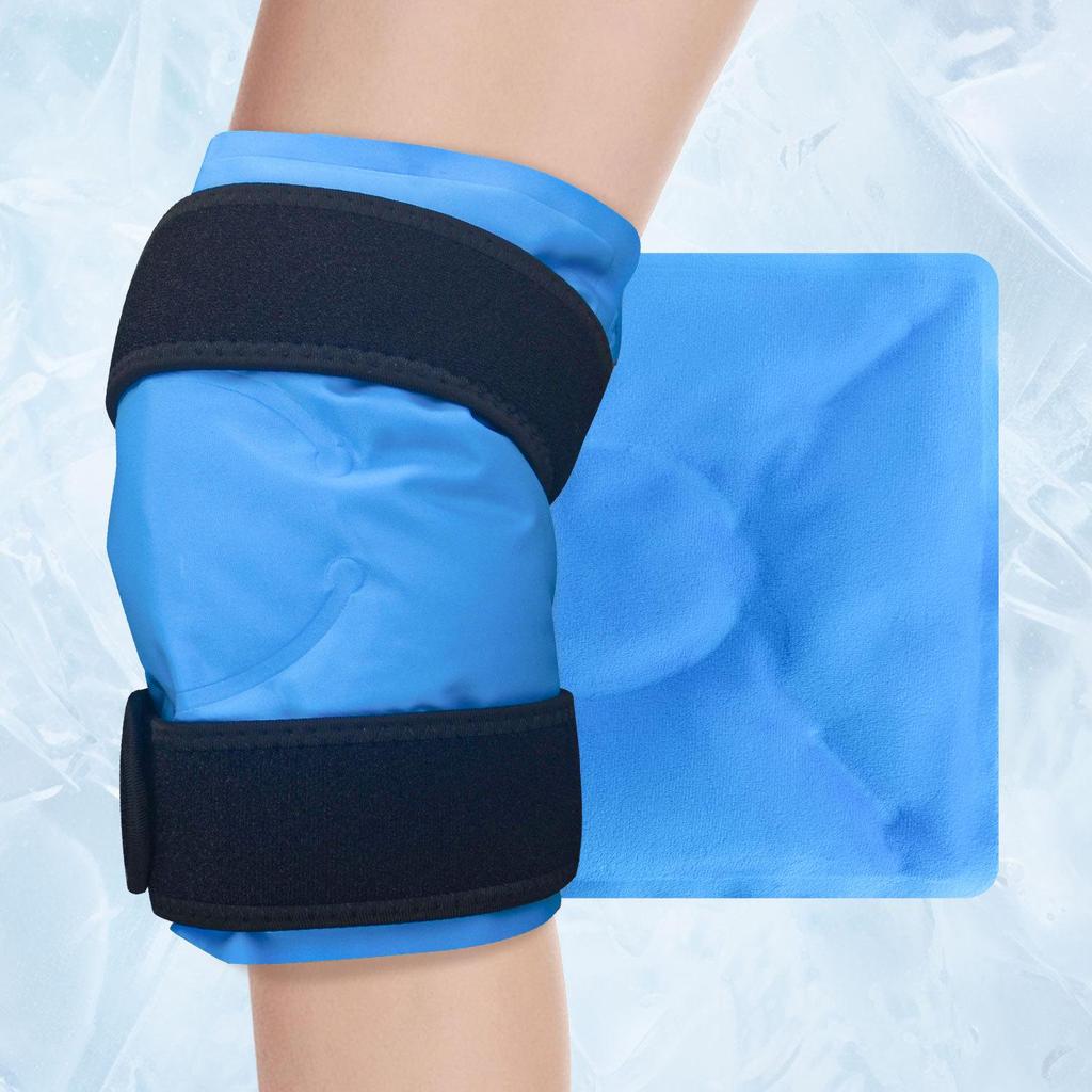 Adjustable Hot & Cold Knee Ice Pack with Nylon Strap
