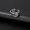 Vintage Belt Buckle Tail Ring Men And Women Quan Zhilong Ring Index Finger Ring Belt Head Ring Opening Accessories