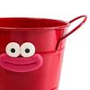Metal Bucket Pencil Holder Funny Desk Organizer for Office Home Large Capacity