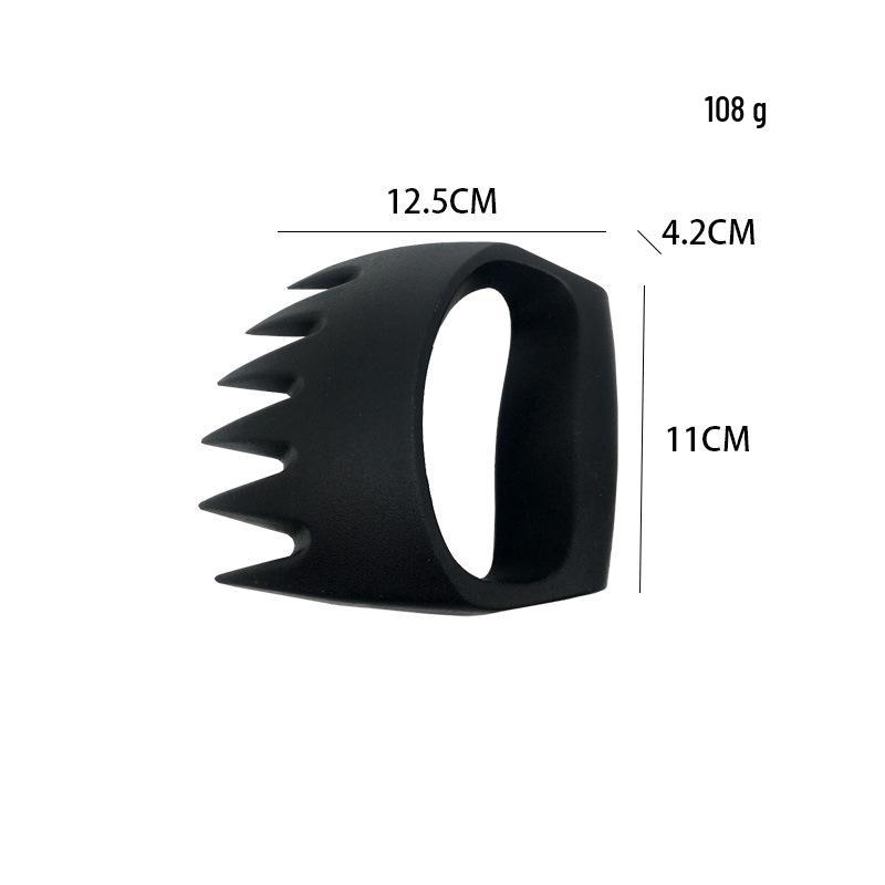 Bear Claw Meat Divider: Multi-Functional BBQ Grilling & Slicing Tool for Cooked Foods