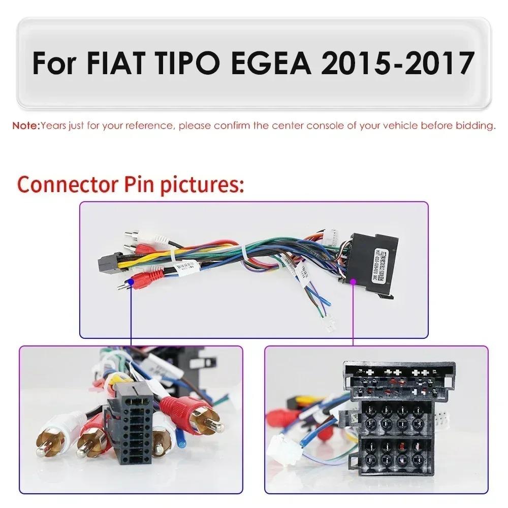 OSSURET Autoradio DSP 7'' 7862 Ecran Inteligent 2din Radio Auto Android Player Video Multimedia pentru Fiat Tipo Egea 2015 2016 2017 GPS Carplay 4G RDS