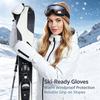 1/2/3Pairs Winter Skiing Gloves Thermal Touch Screen Thick Snowboarding Mittens Unisex Warm Cycling Outdoor Sports Gloves 6