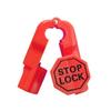 Universals 6mm Hole Anti Theft Hook Fasteners for Shelving Durability ABS Construction Easy Installation