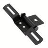 Adjustable Motorcycle License Plate Mount Holder Universal Folding License Plate Tail Light Bracket Replacement Part Accessories