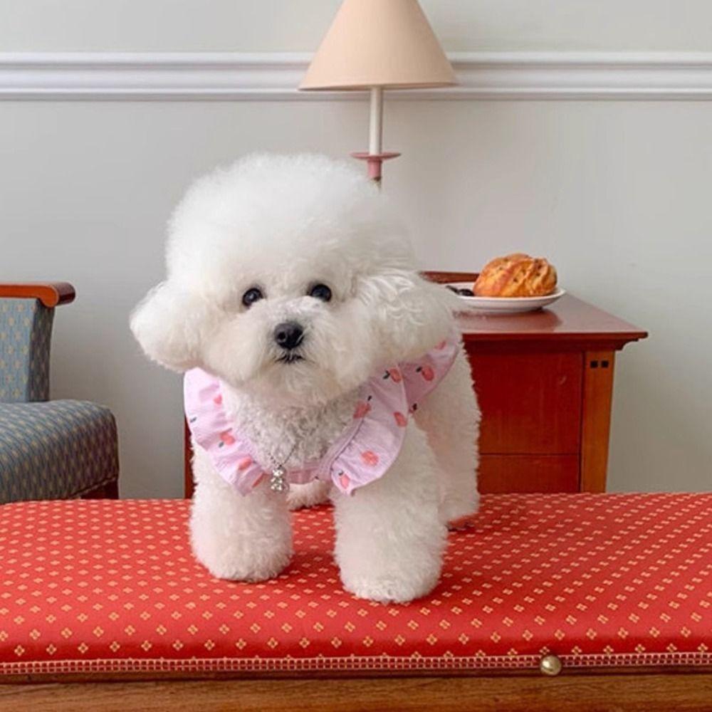 

Cute Pet Clothes Soft Pet Dresses Comfortable Dog Summer Vest Small Animal M фіолетовий