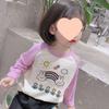 Korean Style Girls' Long-Sleeve Base Layer T-Shirt - New Autumn Trend 2025