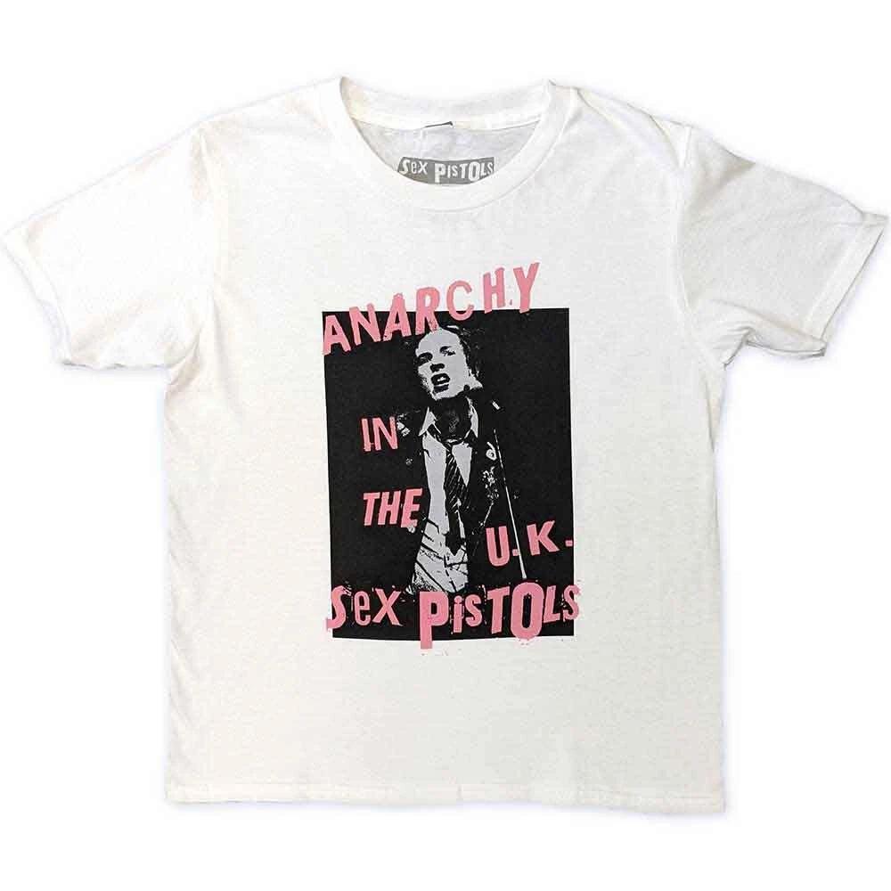 The Sex Pistols Kids T-Shirt: Anarchy In The UK (9-10 Years) 4XL