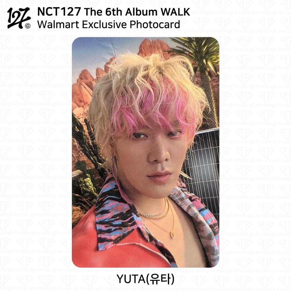 NCT127 The 6th Album WALK Exclusive Photocard SMtown Global Walmart KPOP