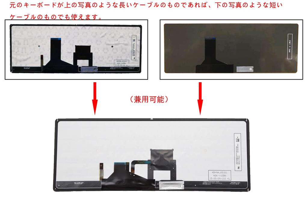 E-ZeeGaa Japanese Keyboard Compatible with Toshiba Dynabook R63A, R63B, R63D, R63Y, R63J, R63F Series, R634, and RZ63, Replacement Japanese Keyboard