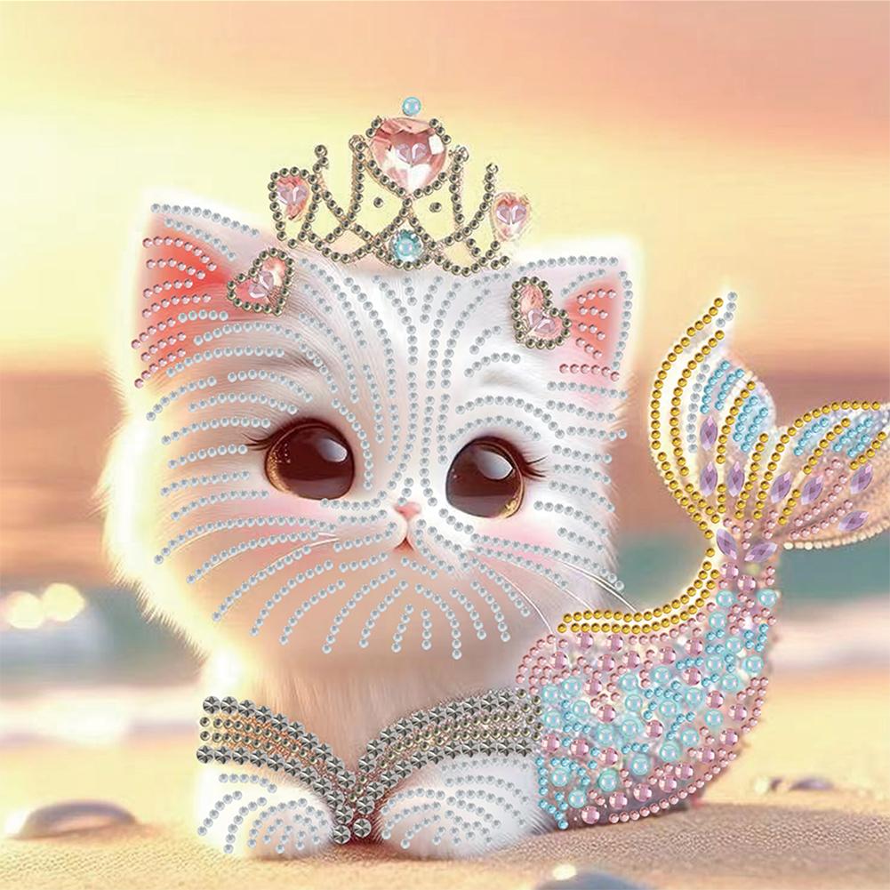 5D DIY Partial Special Shaped Drill Diamond Painting Kit Animal Decoration