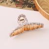 Fashion Simple Retro Bouguer Cross Hairpin Geometric Irregular Shark Clip Female Elegant French Hairpin Jewelry Female Trend