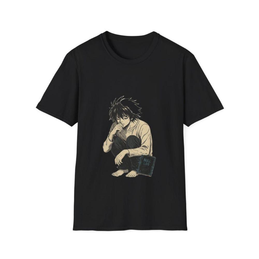 Harajuku Vintage Anime Death Note T-Shirts Oversize Cotton Fashion Streetwear Unisex Hip Hop Top Tee Women Y2K Clothes