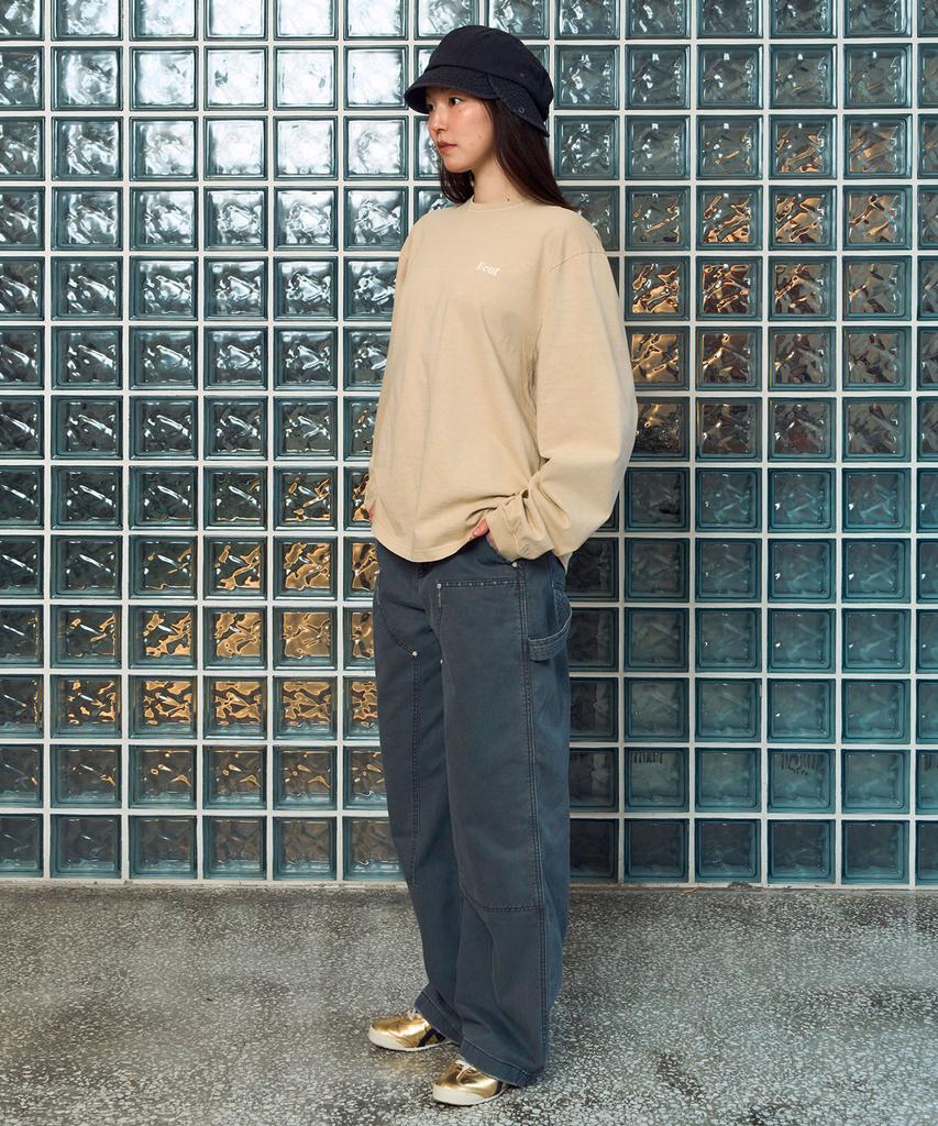 Iuteu Color Carpenter Pants / Charcoal