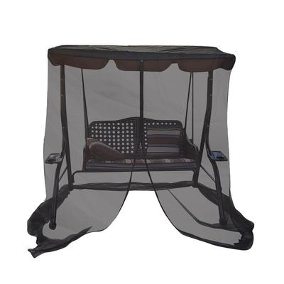 Patio Bench Mesh Net Zipper Opening Mesh Protector Netting for Bench Outdoor Swing Accessories for Balcony Garden Patio Backyard