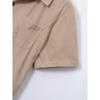 Men S Summer Thin Short Sleeve Cuban Collar Shirt And Shorts Casual Two Piece Set