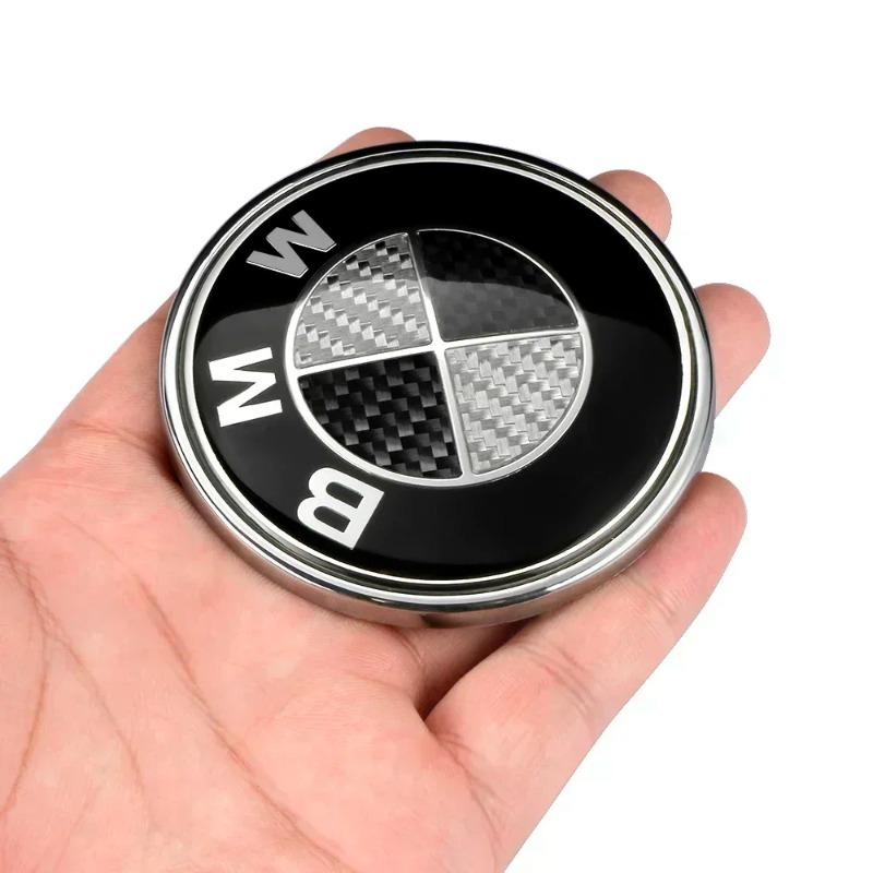 For BMW X1 X3 X5 G01 G20 G21 G30 F10 F11 F20 F01 F30 sticker 7Pcs Car Front Badge Rear Sticker Center Caps Steering Wheel Emblem