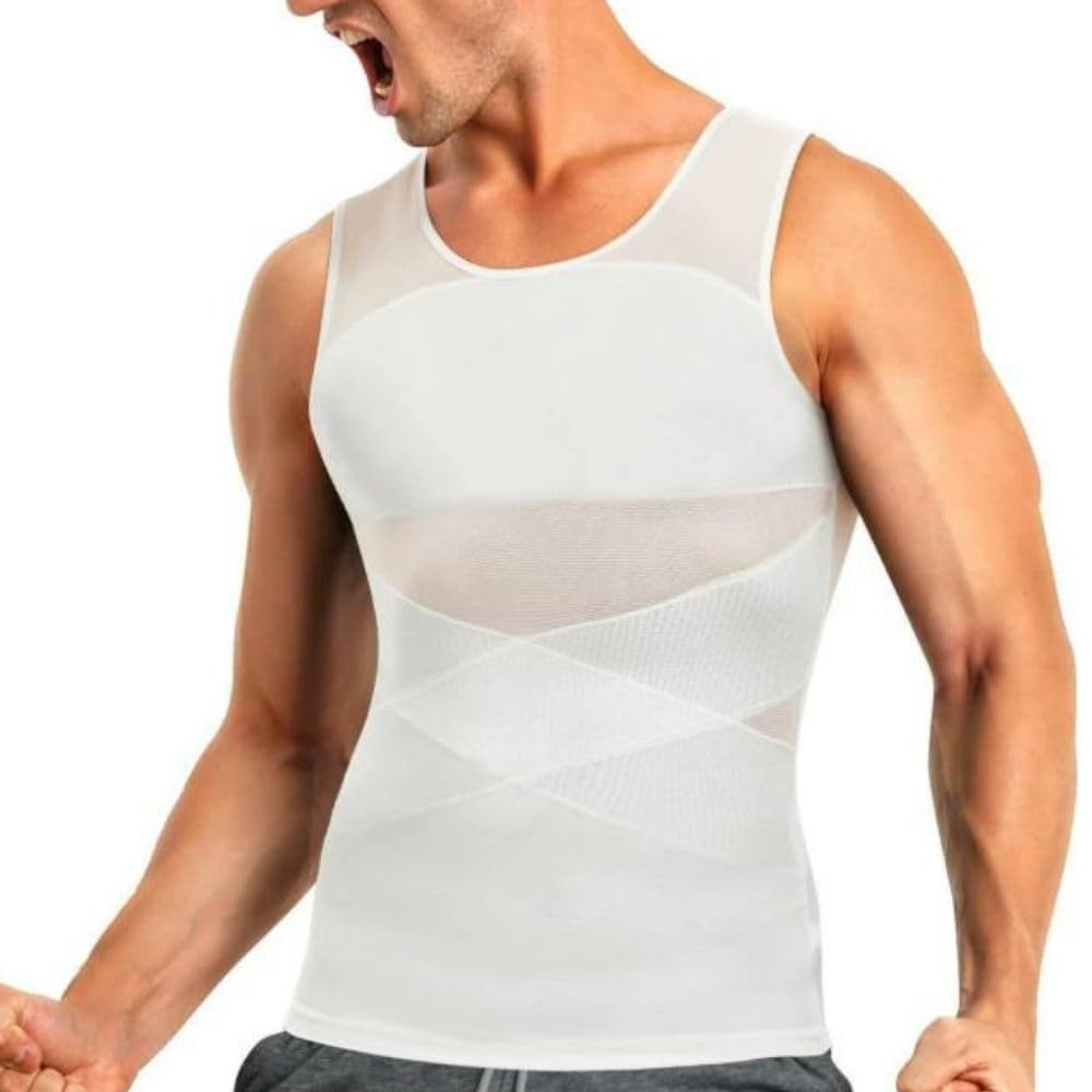 Etiquette Shirt To Prevent Prickly Your First Compression Prevents Prickly for Corrective Sports Compression All Seasons [APAGAI] Bumps, Innerwear,