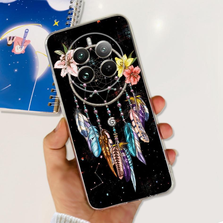 For Realme 12 Pro Plus Case Popular Flower Astronaut Soft Clear Silicone Phone Cover on Realme 12 Pro 5G 2024 Funda RMX3842 Case