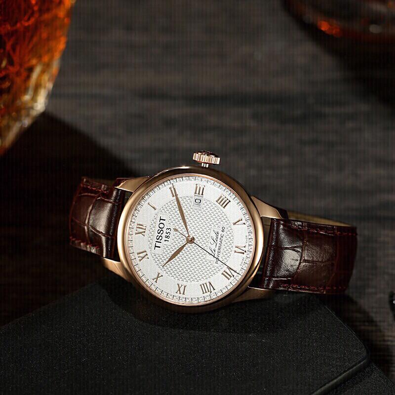 Tissot Le Locle Automatic Men's Leather Watch