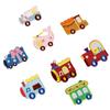 8PCS Cartoon Automobile Iron On Patches Embroidery Applique For Kids Clothing Jackets Backpacks Hat Bag Sewing Supplies