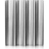LMETJMA Nonstick Perforated French Bread Baking Pan Carbon Steel  Baguette Pan French Bread 4 Wave Loaves Loaf Bake Mold JT158