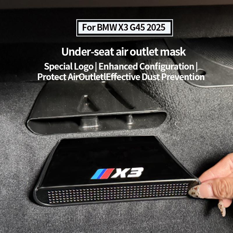 BBJW3 For BMW X3 5 Series I5 G60 G45 2024-2025 Car Air Outlet Protectionseat Lower Air Outletprotection Cover Interior Accessories